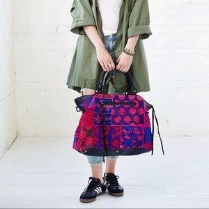Cleobella Harlow Embroidered Weekender Bag